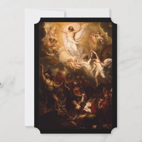 Ascension of Christ with Angels