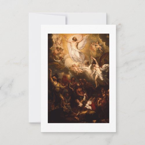 Ascension of Christ with Angels