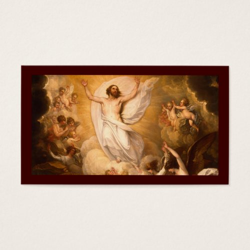 Ascension of Christ with Angels