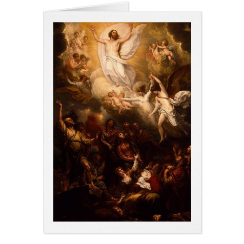 Ascension of Christ with Angels