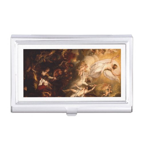 Ascension of Christ with Angels Business Card Case