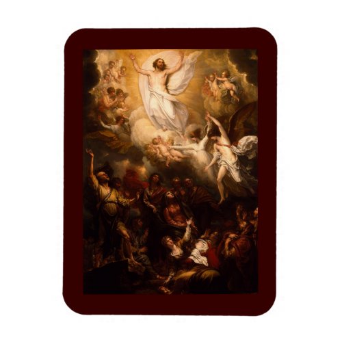 Ascension of Christ with Angels Magnet