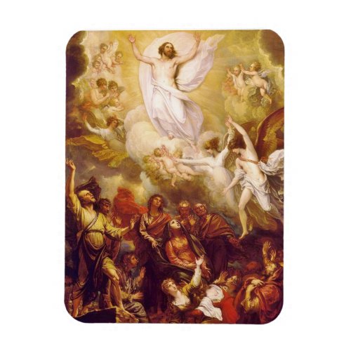 Ascension of Christ with Angels Magnet