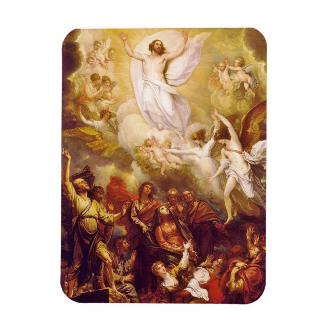 Ascension of Christ with Angels Magnet (Vertical)