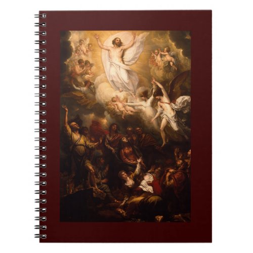 Ascension of Christ with Angels Notebook