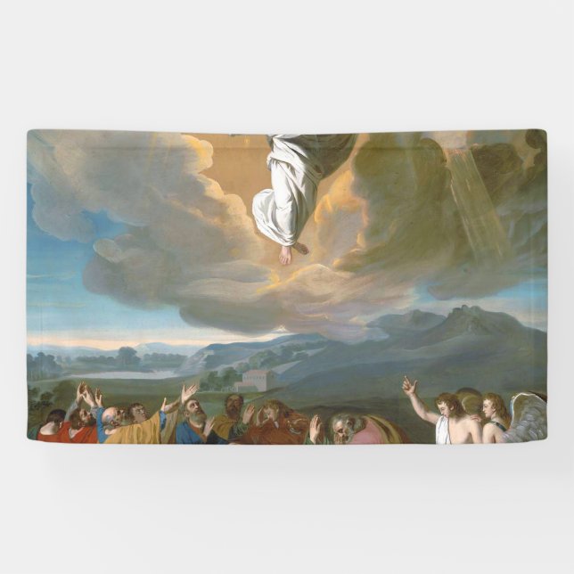 Ascension Of Jesus Christ Banner (Horizontal)