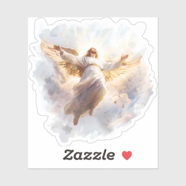 Ascension of Jesus Christ Vinyl Sticker (Sheet)