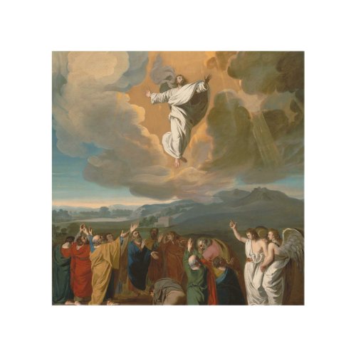 Ascension Of Jesus Christ Wood Wall Art