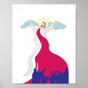 Ascension Of Jesus Poster
