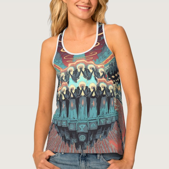 Ascension of the Bound Prophets Tank Top (Front)