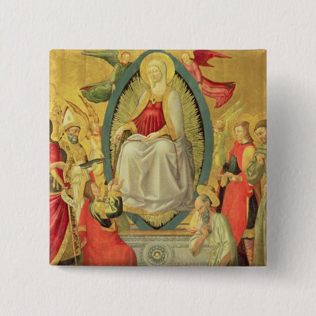 Ascension of the Virgin, 1465 Button (Front)