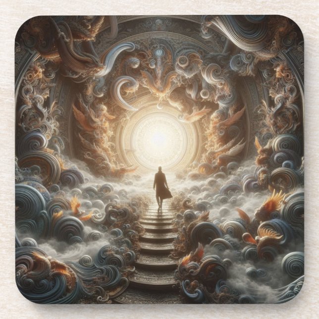 Ascension to the Light Beverage Coaster (Front)