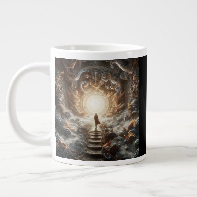 Ascension to the Light Giant Coffee Mug (Left)