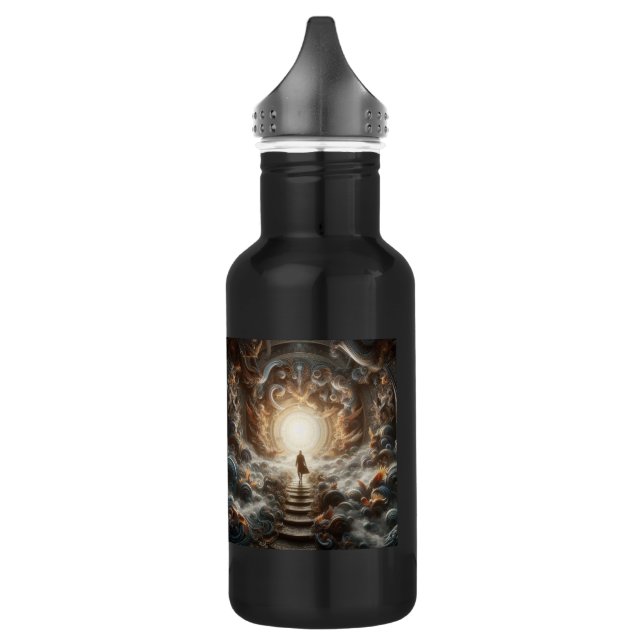 Ascension to the Light Stainless Steel Water Bottle (Left)