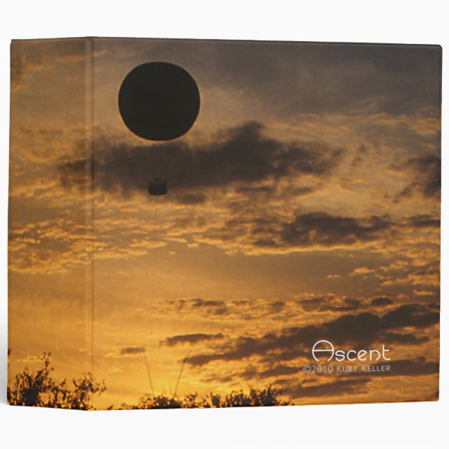 Ascent 3 Ring Binder (Front/Spine)