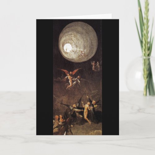 Ascent of the Blessed by Hieronymus Bosch Card