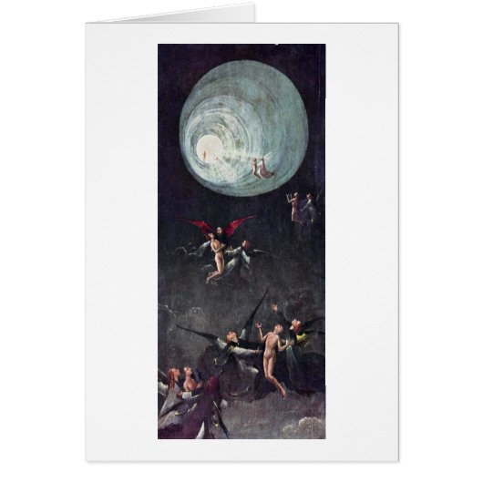 Ascent Of The Blessed. By Hieronymus Bosch Cards (Front)