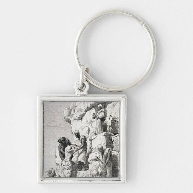 Ascent of the Great Pyramid, 19th century Keychain (Front)