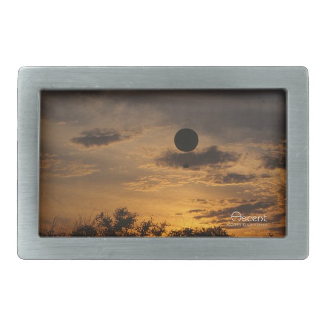 Ascent Rectangular Belt Buckle (Front)