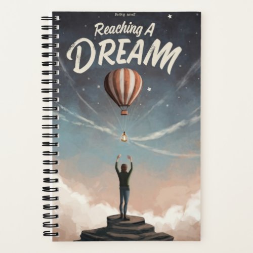 Ascent to Ambitions Spiral Notebook 