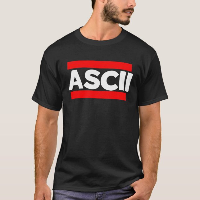 ASCII American Standard Code for Information Inter T-Shirt (Front)