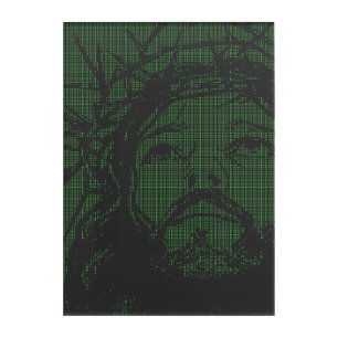ASCII Art Jesus Crown Of Thorns John 19:30
