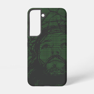 ASCII Art Jesus Crown Of Thorns John 19:30 Samsung Galaxy S22 Case
