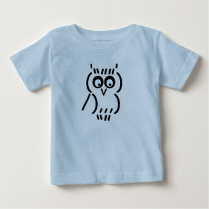 ASCII Owl Baby T-Shirt