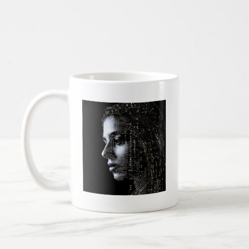 ASCII Woman Scientist  Coffee Mug