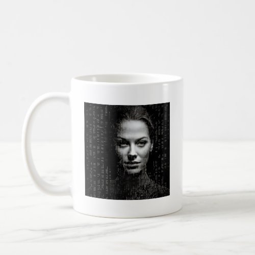 ASCII Woman Scientist  Coffee Mug