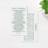 Asclepius Prayer Card (Desk)