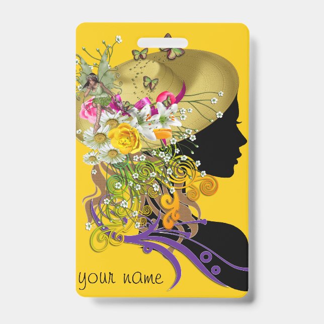 ascot hat. badge (Front)