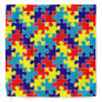 ASD Aspergers Autism Awareness Puzzle Pattern Bandana