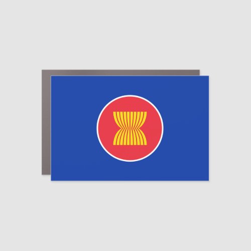 ASEAN Flag Car Magnet