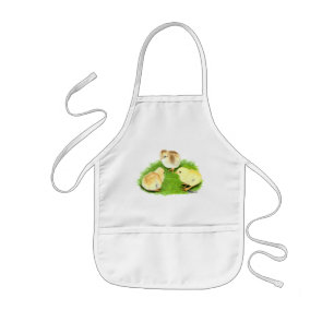 Aseel Wheaten Chicks Kids' Apron