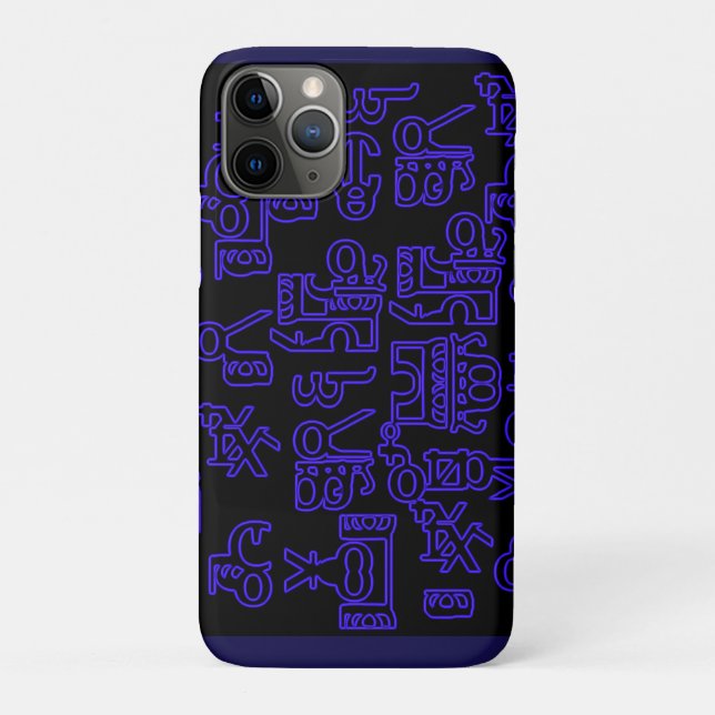 Asemic Wanderings I Case-Mate iPhone Case (Back)