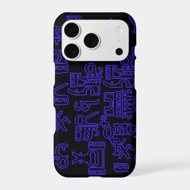 Asemic Wanderings I Iphone Case (Back)