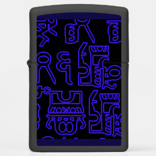 Asemic Wanderings I Zippo Lighter