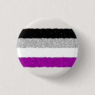 Asexual/Ace Pride Flag Button