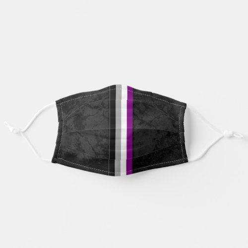 Asexual  Ace Pride Flag Stripe Adult Cloth Face Mask