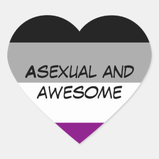 Asexual and Awesome Sticker
