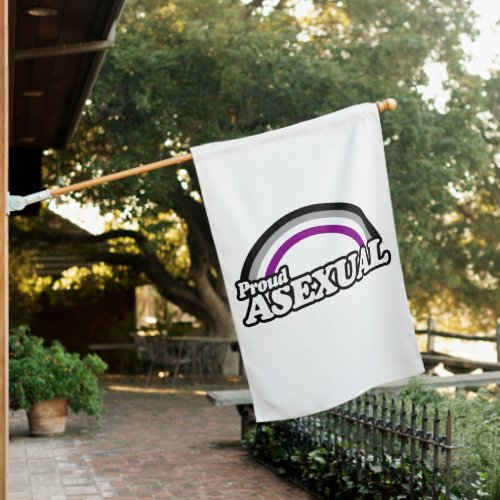 Asexual and Proud House Flag
