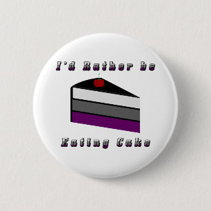 Asexual Cake Button