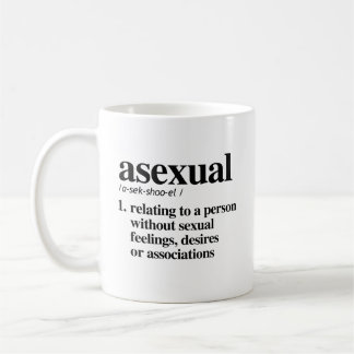 Asexual Definition - Defined LGBTQ Terms - Coffee Mug
