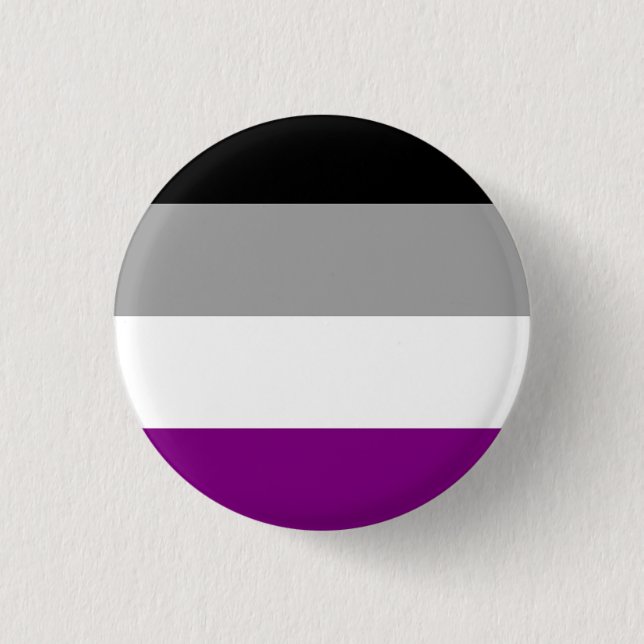 Asexual Flag Button (Front)