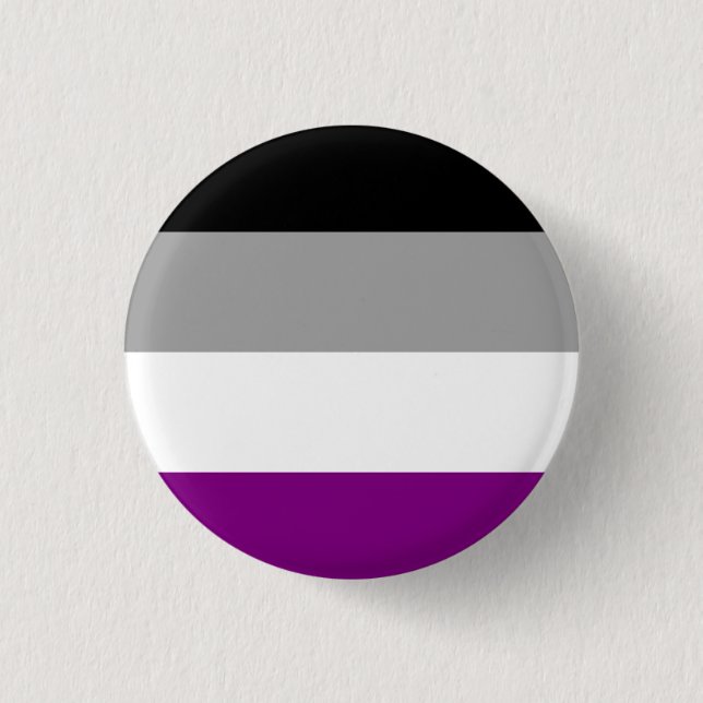 Asexual Flag Button (Front)