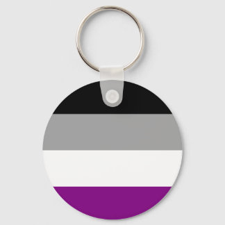 Asexual Flag Key Chain