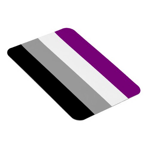 Asexual flag magnet