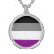 Asexual flag necklace