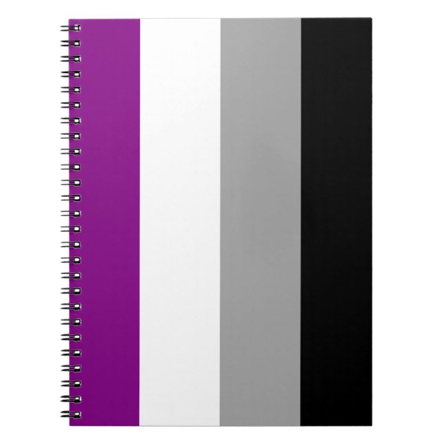 ASEXUAL FLAG ORIGINAL -.png Notebook (Front)